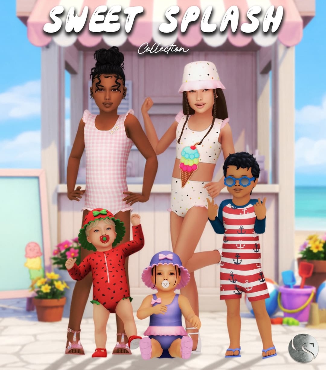 Детская летняя коллекция Sweet Splash Collection